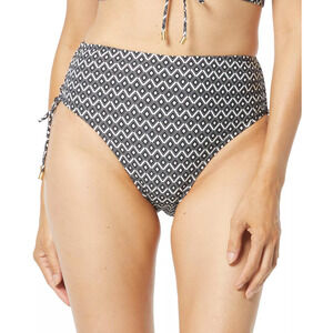 Coco Reef Women's Inspire Ruched Diamond-Print Bottom Size M 16228